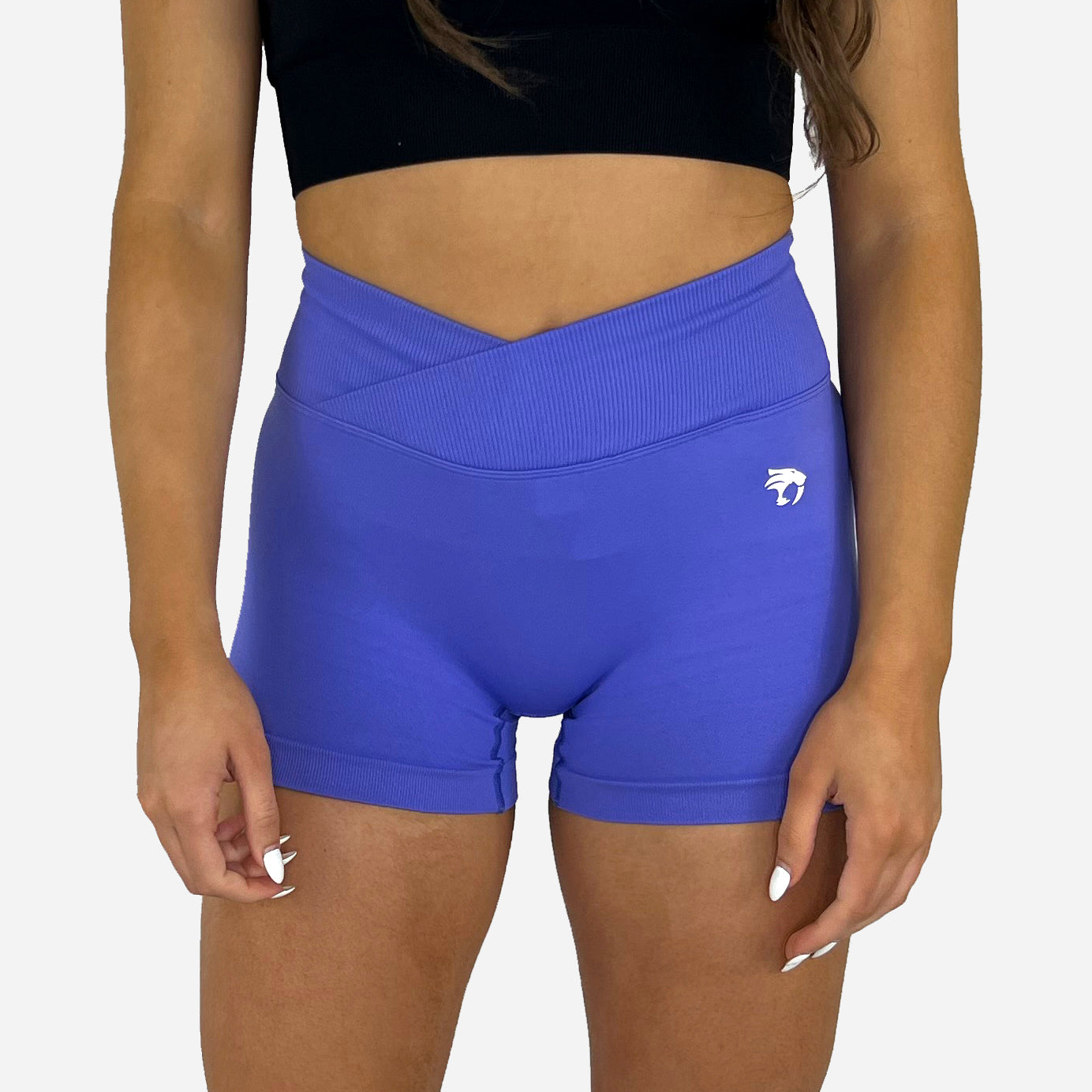 GetUSCart- ALWAYS Women Workout Yoga Shorts - Premium Buttery Soft Solid  Stretch Cheerleader Running Dance Volleyball Short Pants USA American Flag  1759 XL