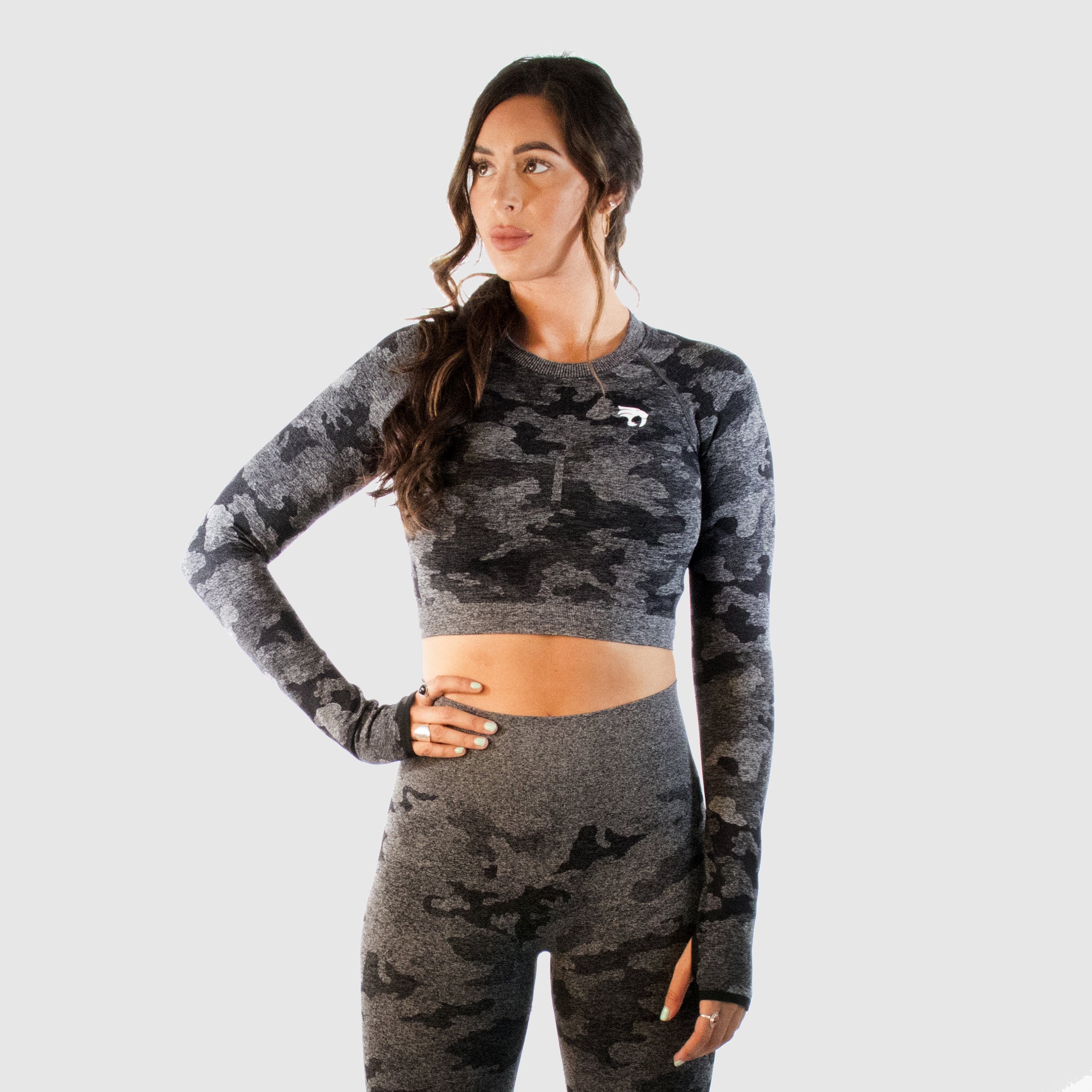 Gym Top - Women's Evolve Crop Top for Hitting The Gym and Working